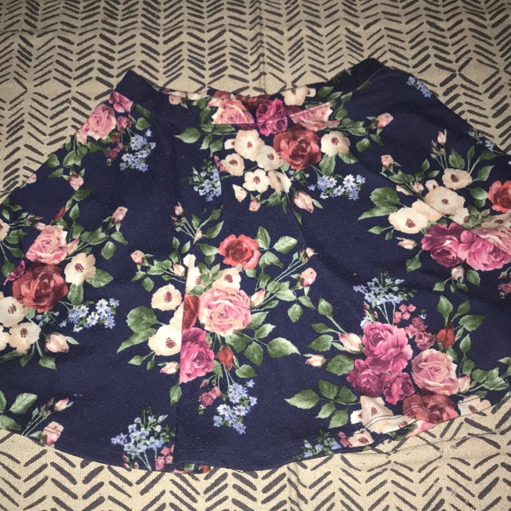 Floral skirt